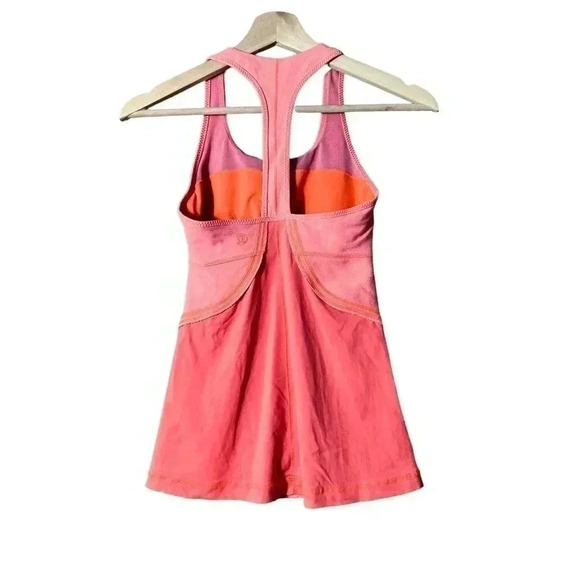 Lululemon Power Up Tank Top Racerback Pink 4 - Picture 4 of 8